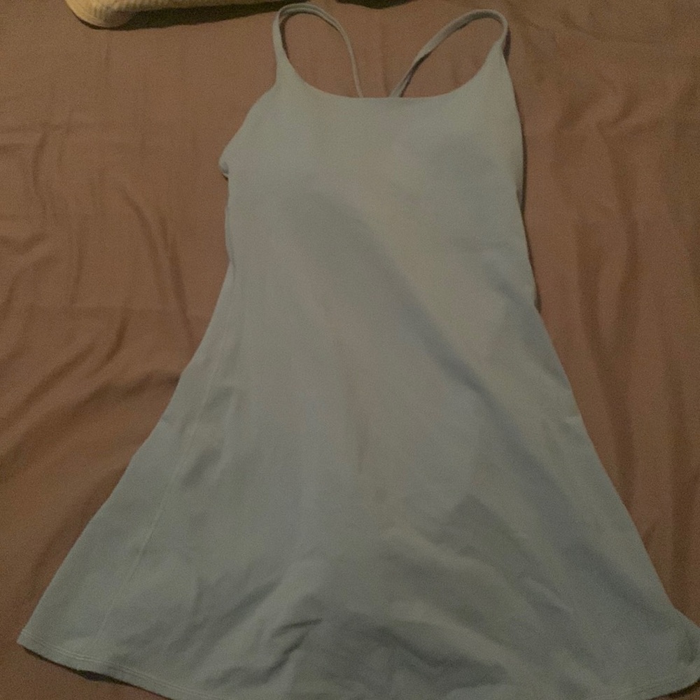 Halara size small sky blue tennis dress /summer dress. So cute!